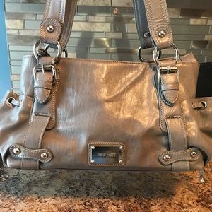 Nine West grey handbag gently used